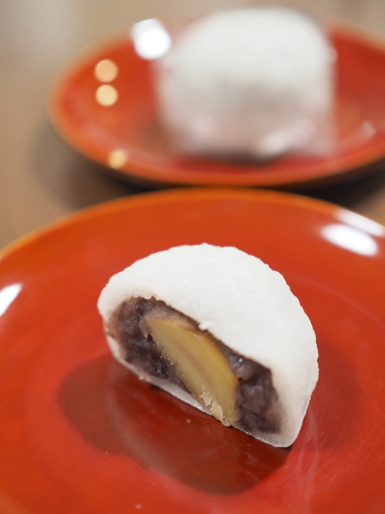 たねやの栗大福